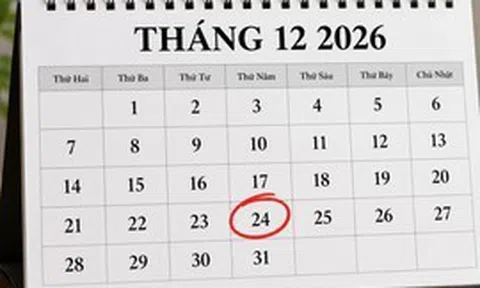 Vì sao 24/12/2026 sẽ là một ngày đặc biệt với hàng triệu người trên thế giới?