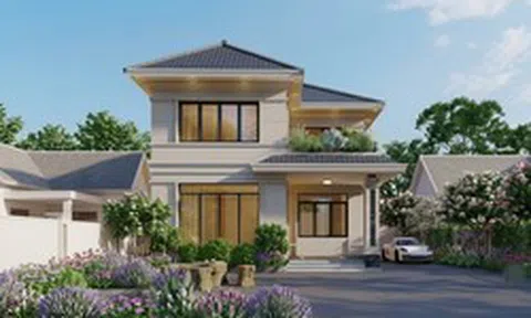 Xây nhà mái Nhật 2 tầng 3 phòng ngủ 80m² bao nhiêu tiền?