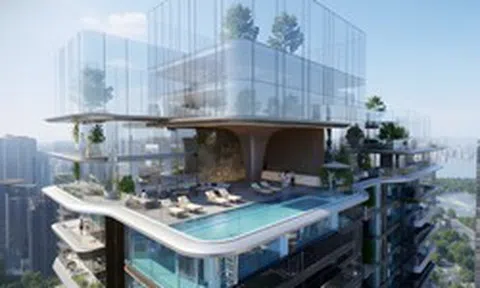Trung tâm thủ đô xuất hiện siêu dự án có "bãi biển" cát trắng nước mặn 7.200m2, kiến trúc cảm hứng từ biển mây bảng lảng trên đỉnh núi, được vận hành bởi AI thế hệ mới