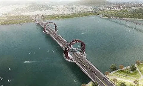 Chính thức khởi công cây cầu gần 2.200 tỷ đồng sở hữu thiết kế đặc biệt, sử dụng công nghệ lần đầu tiên được áp dụng tại Việt Nam