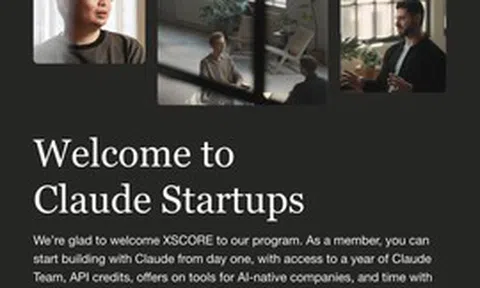 Startup Việt bất ngờ nhận 'khoản vốn' 200 triệu đồng từ ông lớn AI Anthropic mà không mất 1% cổ phần nào