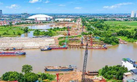 Hà Nội: Phân luồng giao thông phục vụ thi công cầu Tứ Liên từ ngày 21-10