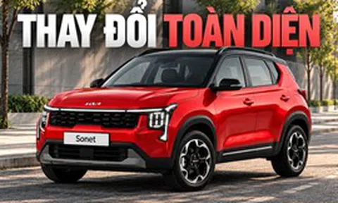 Kia Sonet thế hệ mới tiếp tục lộ diện: Nâng cấp toàn diện khung gầm, màn hình kép 12,3 inch, hứa hẹn có bản hybrid