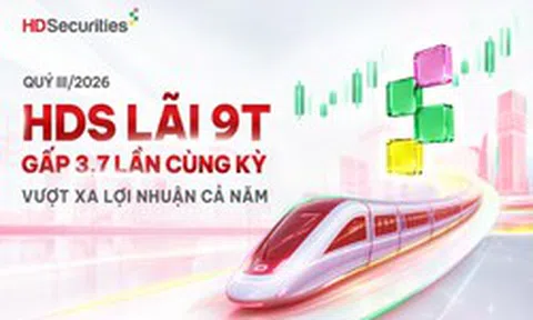 Chứng khoán HD báo lãi 9 tháng gấp 3,7 lần cùng kỳ, vượt xa lợi nhuận cả năm 2025