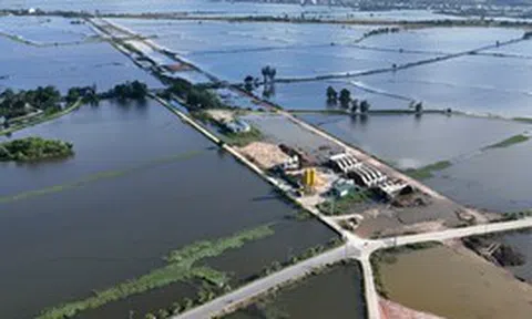 Nước bủa vây, tiến độ dự án đường huyết mạch hơn nghìn tỷ ở Huế 'hụt hơi'