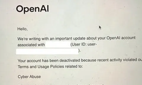 Chuyên gia bảo mật bị OpenAI khóa tài khoản "oan" chỉ vì làm việc này