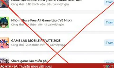 Tiềm ẩn nguy cơ bị đánh cắp dữ liệu từ game lậu