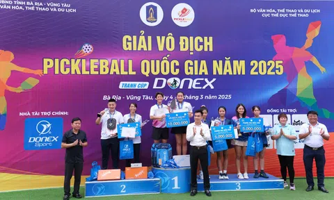 CLB PICKLEBALL D-JOY XUẤT SẮC VÀO CHUNG KẾT 9/10 NỘI DUNG TẠI GIẢI VÔ ĐỊCH PICKLEBALL QUỐC GIA 2025