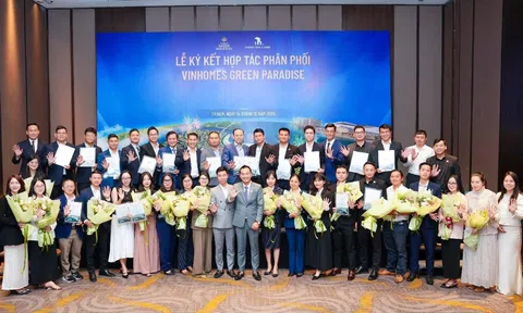 Đông Tây Land khẳng định vai trò tiên phong trong hợp tác phân phối siêu đô thị Vinhomes Green Paradise Cần Giờ