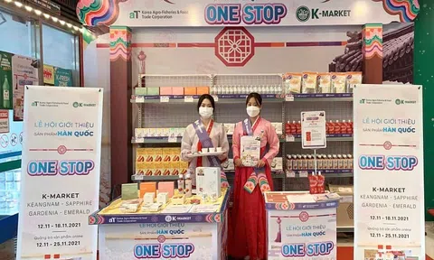 Lễ hội giới thiệu sản phẩm Hàn Quốc One Stop - Siêu thị K-Market
